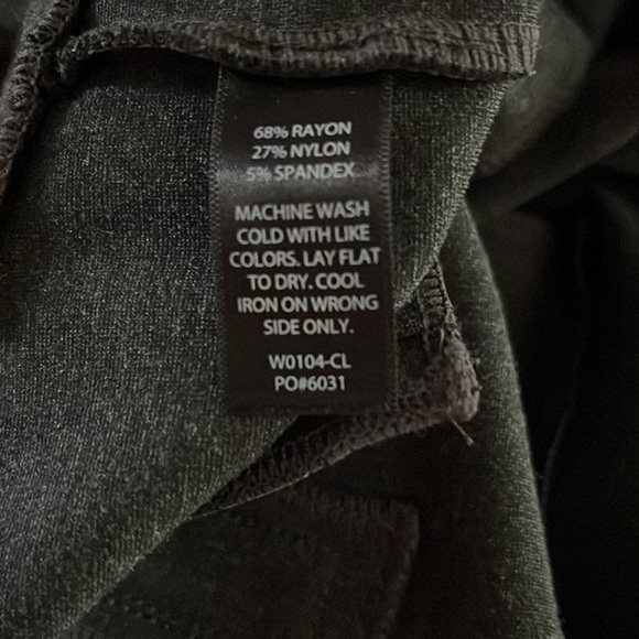 BETABRAND CHARCOAL YOGA STRETCH BOOT CUT DRESS PANT EXCELLENT CONDITION (SP) - Picture 7 of 7